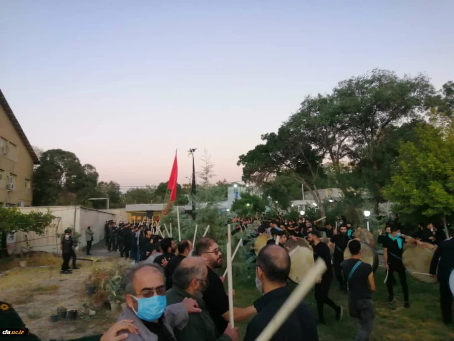 مراسم پرشکوه و بی نظیر پاسداشت  هفته دفاع مقدس  و تقارن این ایام با اربعین حسینی  درجوار شهید گمنام دانشگاه فرهنگیان استان آذربایجانشرقی  5