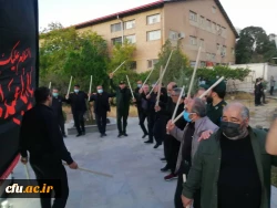 مراسم پرشکوه و بی نظیر پاسداشت  هفته دفاع مقدس  و تقارن این ایام با اربعین حسینی  درجوار شهید گمنام دانشگاه فرهنگیان استان آذربایجانشرقی  10