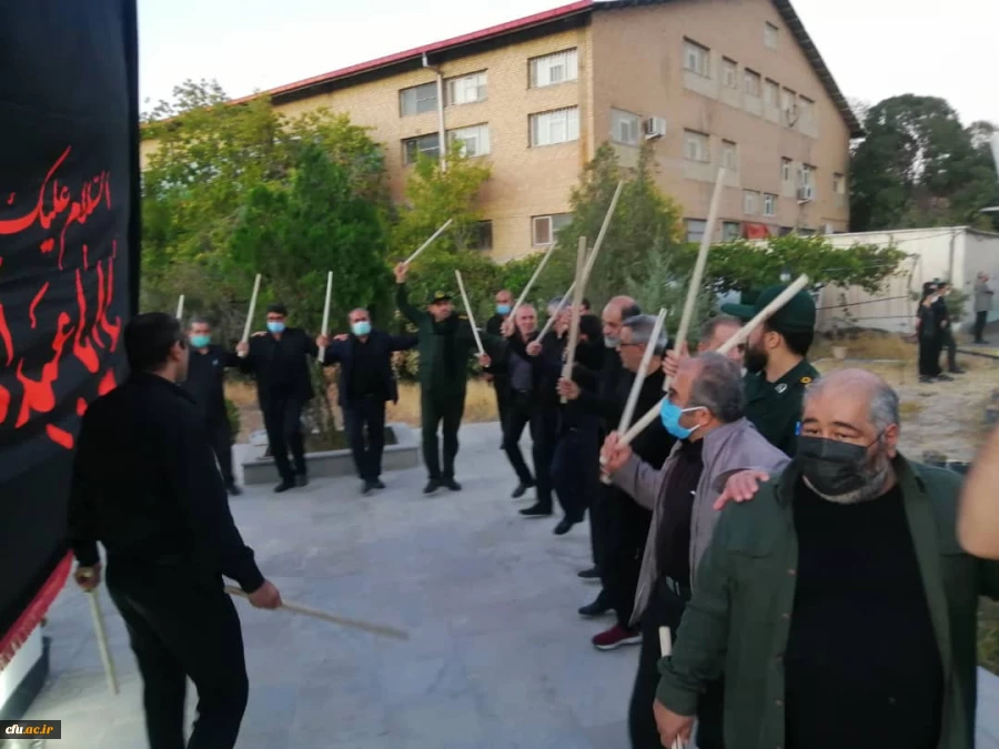 مراسم پرشکوه و بی نظیر پاسداشت  هفته دفاع مقدس  و تقارن این ایام با اربعین حسینی  درجوار شهید گمنام دانشگاه فرهنگیان استان آذربایجانشرقی  10