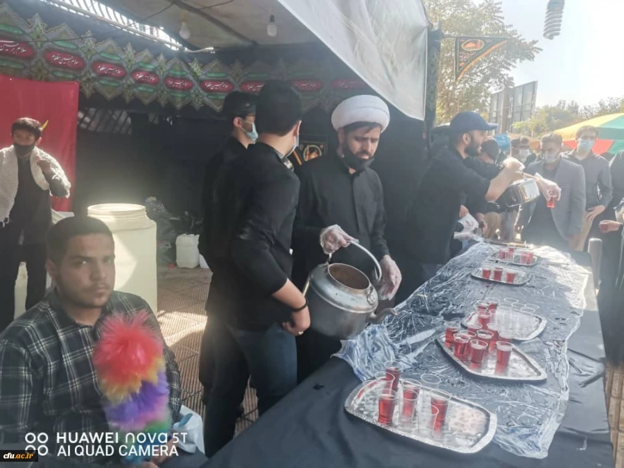 برپایی موکب تربیتی اربعین حسینی بسیج دانشجویی دانشگاه فرهنگیان استان اصفهان در مسیر پیاده روی اربعین حسینی در اصفهان  4