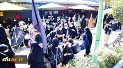 برپایی موکب تربیتی اربعین حسینی بسیج دانشجویی دانشگاه فرهنگیان استان اصفهان در مسیر پیاده روی اربعین حسینی در اصفهان  5