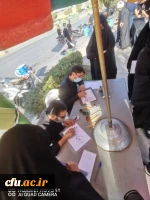 برپایی موکب تربیتی اربعین حسینی بسیج دانشجویی دانشگاه فرهنگیان استان اصفهان در مسیر پیاده روی اربعین حسینی در اصفهان  8