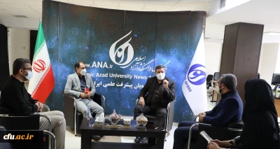 بازدید رئیس دانشگاه فرهنگیان از خبرگزاری دانشگاه آزاد اسلامی