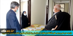 بازدید مدیر امور پردیس های دانشگاه فرهنگیان کردستان از روند ثبت نام حضوری دانشجومعلمان جدیدالورود 2