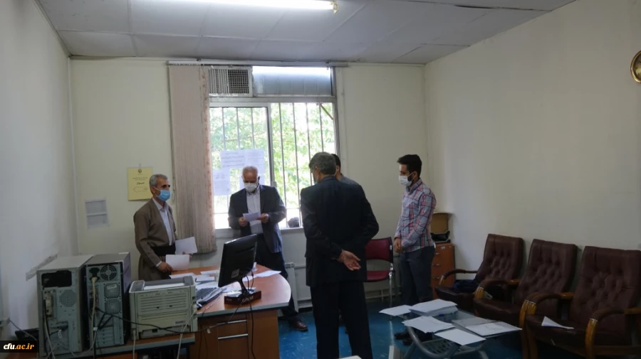 بازدید مدیر امور پردیس های دانشگاه فرهنگیان کردستان از روند ثبت نام حضوری دانشجومعلمان جدیدالورود 11