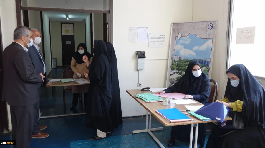 بازدید مدیر امور پردیس های دانشگاه فرهنگیان کردستان از روند ثبت نام حضوری دانشجومعلمان جدیدالورود 20