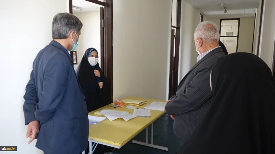 بازدید مدیر امور پردیس های دانشگاه فرهنگیان کردستان از روند ثبت نام حضوری دانشجومعلمان جدیدالورود 24