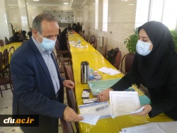 بازدید سرپرست دانشگاه فرهنگیان استان مرکزی از مراحل ثبت نام دانشجویان جدیدالورود 3