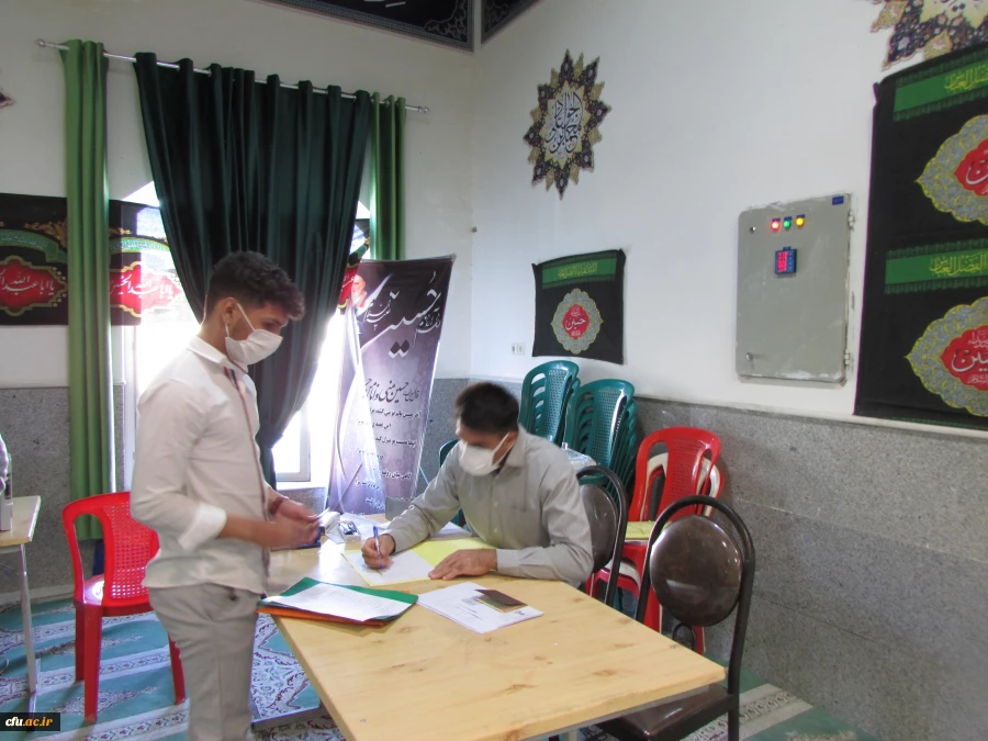 بازدید سرپرست دانشگاه فرهنگیان استان مرکزی از مراحل ثبت نام دانشجویان جدیدالورود 6