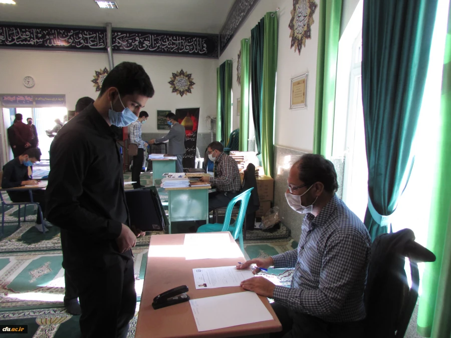 بازدید سرپرست دانشگاه فرهنگیان استان مرکزی از مراحل ثبت نام دانشجویان جدیدالورود 10