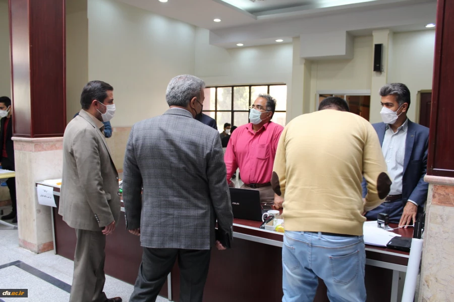 بازدید از روند ثبت نام دانشجویان جدید الورود به روایت تصویر 2