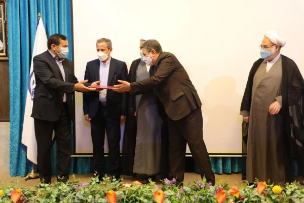 مراسم تکریم و تقدیر معاون پژوهش و فناوری دانشگاه فرهنگیان برگزار شد 2