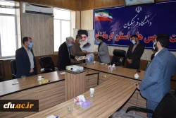 جلسه تکریم و معارفه مسئول حراست مدیریت دانشگاه فرهنگیان استان کرمانشاه برگزارشد 4