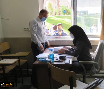 بازدید سرپرست مدیریت امور پردیس های استان آذربایجان شرقی از روند ثبت نام حضوری دانشجو معلمان نوورود     