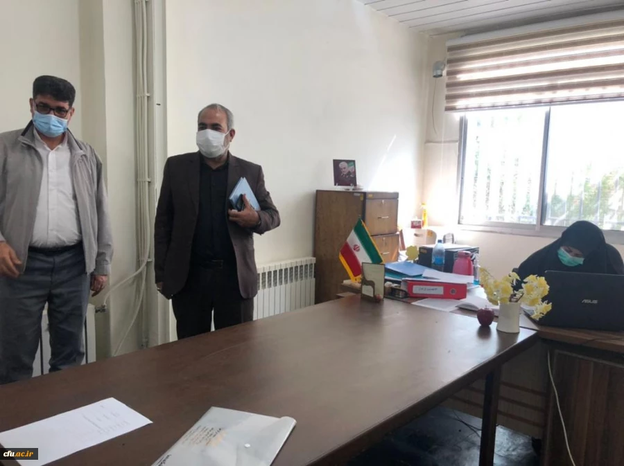بازدید مدیریت امور پردیس های استان آذربایجانشرقی از روند ثبت نام حضوری دانشجو معلمان جدید الورود      9