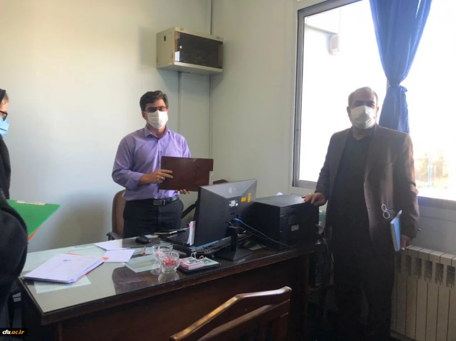 بازدید مدیریت امور پردیس های استان آذربایجانشرقی از روند ثبت نام حضوری دانشجو معلمان جدید الورود      10