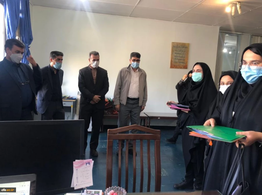 بازدید مدیریت امور پردیس های استان آذربایجانشرقی از روند ثبت نام حضوری دانشجو معلمان جدید الورود      11