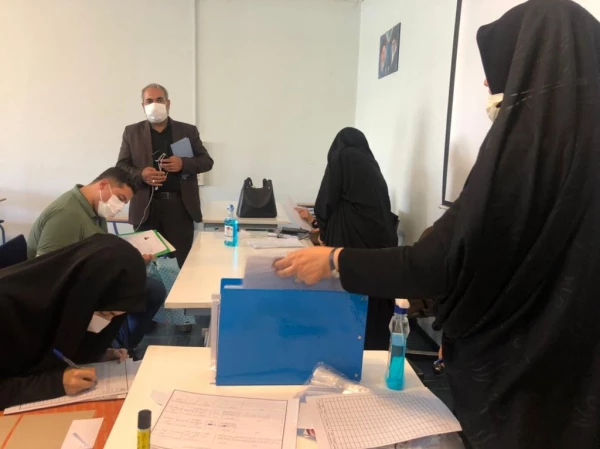 بازدید مدیریت امور پردیس های استان آذربایجانشرقی از روند ثبت نام حضوری دانشجو معلمان جدید الورود      13