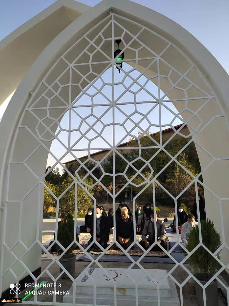 همزمان با رحلت پیامبر اکرم(ص)مراسم زیارت عاشورا با اولیاءو همراهان دانشجو معلمان جدیدالورود دانشگاه فرهنگیان آذربایجان شرقی  2