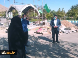 بازدید سرزده مدیرکل پشتیبانی رفاه کارکنان دانشگاه فرهنگیان از پردیس حضرت زینب کبری (س) استان مرکزی 2