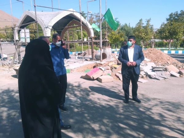 بازدید سرزده مدیرکل پشتیبانی رفاه کارکنان دانشگاه فرهنگیان از پردیس حضرت زینب کبری (س) استان مرکزی 2