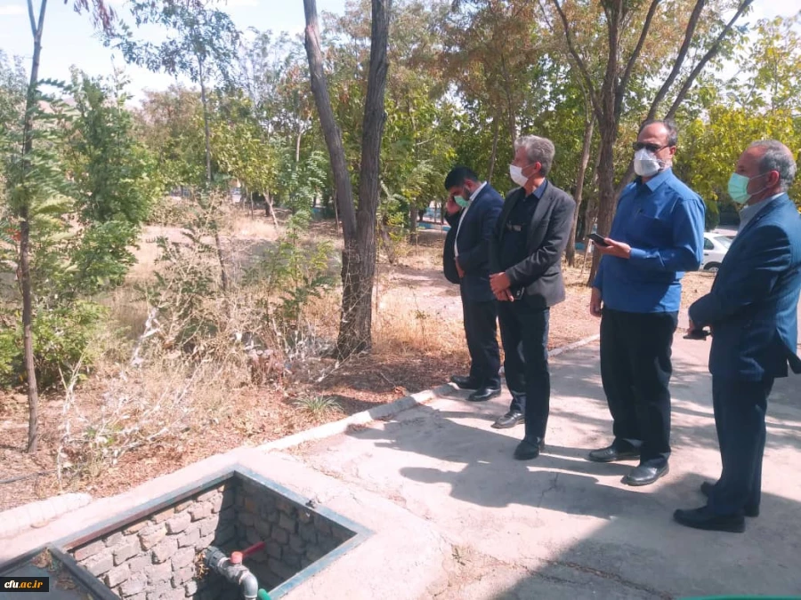 بازدید سرزده مدیرکل پشتیبانی رفاه کارکنان دانشگاه فرهنگیان از پردیس حضرت زینب کبری (س) استان مرکزی 6