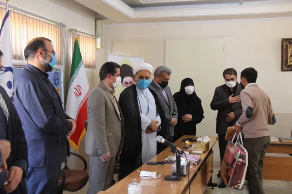 تکریم و معارفه مسئول بسیج دانشجویی پردیس شهید رجایی استان قزوین 9