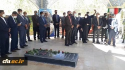 آیین افتتاحیه یادمان شهید گمنام و استقبال از دانشجویان جدیدالوروددانشگاه فرهنگیان سیستان وبلوچستان 2