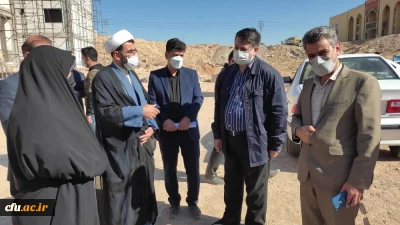 پیگیری و جذب بودجه احداث ساختمان پردیس خواهران امام جعفر صادق (ع) استان خراسان شمالی 