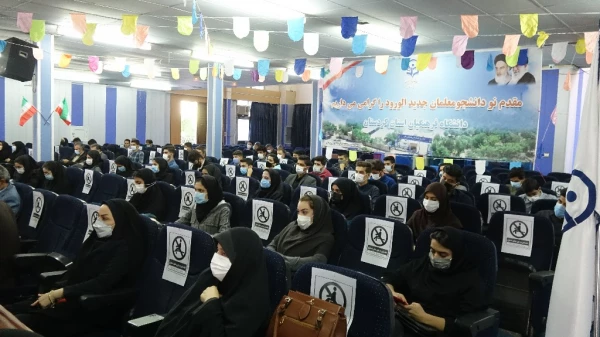 آیین استقبال از نو دانشجو معلمان دانشگاه فرهنگیان
 10