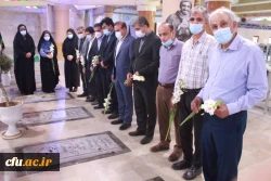 به مناسبت هفته تربیت بدنی؛ مسئولان و کارکنان دانشگاه فرهنگیان استان بوشهر با آرمان های شهدای ورزشکار تجدید میثاق کردند 2