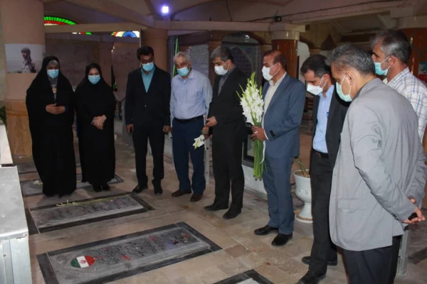 به مناسبت هفته تربیت بدنی؛ مسئولان و کارکنان دانشگاه فرهنگیان استان بوشهر با آرمان های شهدای ورزشکار تجدید میثاق کردند 3