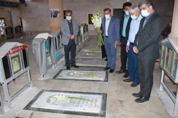 به مناسبت هفته تربیت بدنی؛ مسئولان و کارکنان دانشگاه فرهنگیان استان بوشهر با آرمان های شهدای ورزشکار تجدید میثاق کردند 4