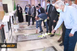 به مناسبت هفته تربیت بدنی؛ مسئولان و کارکنان دانشگاه فرهنگیان استان بوشهر با آرمان های شهدای ورزشکار تجدید میثاق کردند 7