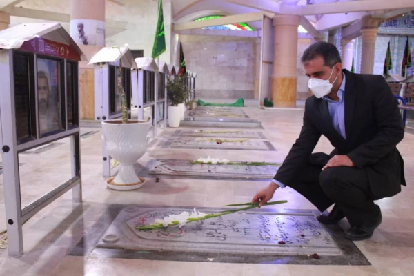 به مناسبت هفته تربیت بدنی؛ مسئولان و کارکنان دانشگاه فرهنگیان استان بوشهر با آرمان های شهدای ورزشکار تجدید میثاق کردند 8