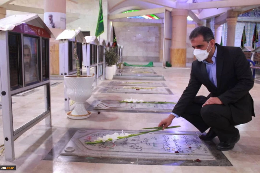 به مناسبت هفته تربیت بدنی؛ مسئولان و کارکنان دانشگاه فرهنگیان استان بوشهر با آرمان های شهدای ورزشکار تجدید میثاق کردند 8