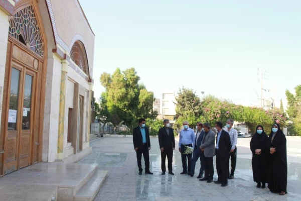 به مناسبت هفته تربیت بدنی؛ مسئولان و کارکنان دانشگاه فرهنگیان استان بوشهر با آرمان های شهدای ورزشکار تجدید میثاق کردند 11