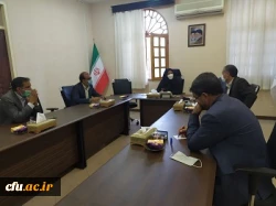 نشست هم اندیشی مدیر دانشگاه فرهنگیان استان با معاون استانداری سیستان وبلوچستان 2