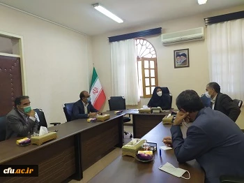 نشست هم اندیشی مدیر دانشگاه فرهنگیان استان با معاون استانداری سیستان وبلوچستان 3