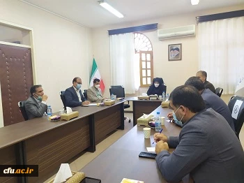 نشست هم اندیشی مدیر دانشگاه فرهنگیان استان با معاون استانداری سیستان وبلوچستان 4