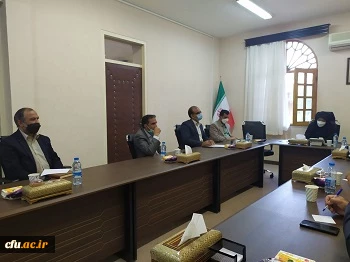 نشست هم اندیشی مدیر دانشگاه فرهنگیان استان با معاون استانداری سیستان وبلوچستان 6