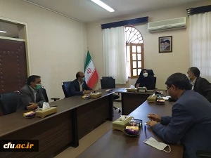 نشست هم اندیشی مدیر دانشگاه فرهنگیان استان با معاون استانداری سیستان وبلوچستان 5