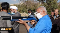 مسابقه تیراندازی با تفنگ بادی ویژه اساتید و کارکنان دانشگاه فرهنگیان کردستان
 3