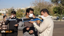 مسابقه تیراندازی با تفنگ بادی ویژه اساتید و کارکنان دانشگاه فرهنگیان کردستان
 4