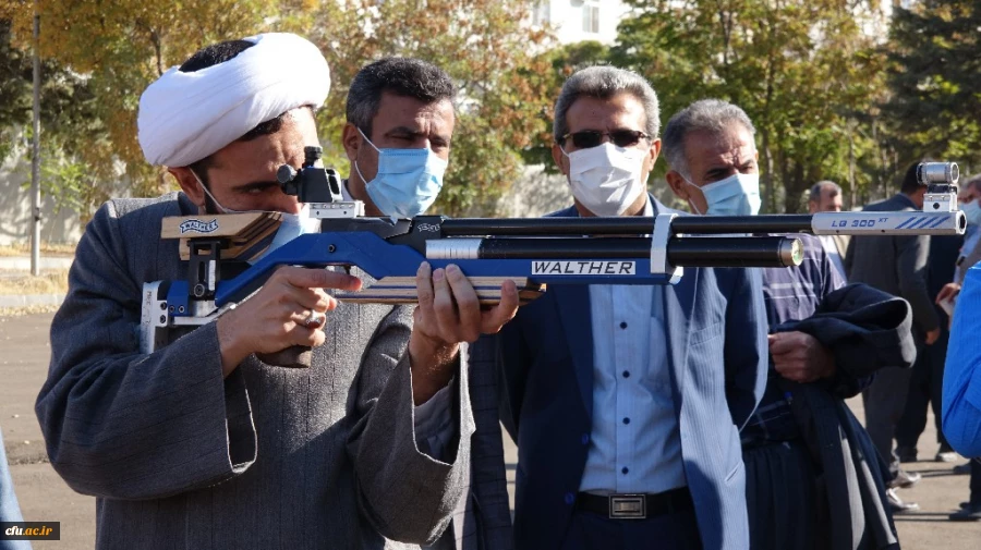 مسابقه تیراندازی با تفنگ بادی ویژه اساتید و کارکنان دانشگاه فرهنگیان کردستان
 5