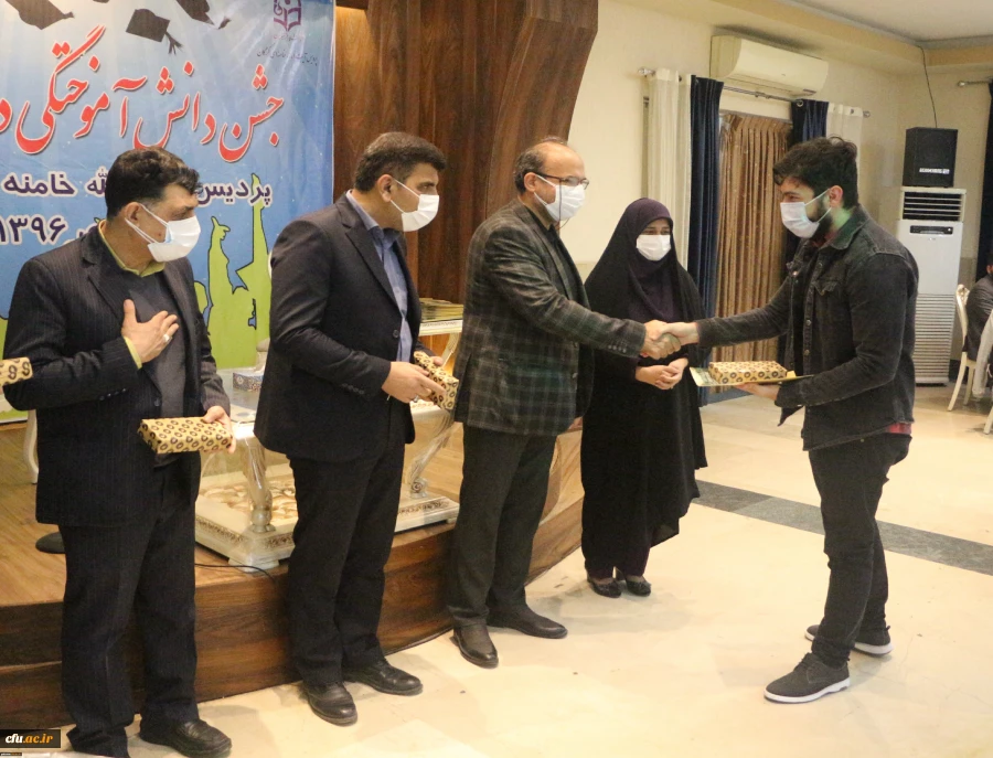 جشن دانش آموختگی دانشجو معلمان دانشگاه فرهنگیان (ورودی 96) پردیس آیت الله خامنه ای گرگان 7