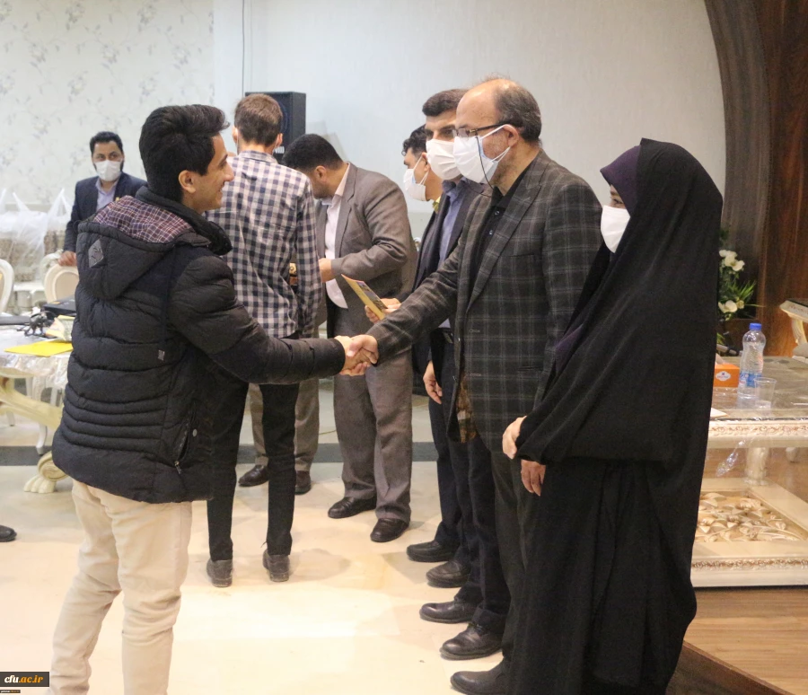 جشن دانش آموختگی دانشجو معلمان دانشگاه فرهنگیان (ورودی 96) پردیس آیت الله خامنه ای گرگان 8