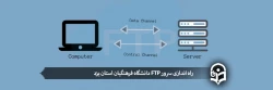 راه اندازی سرور ftp
 2