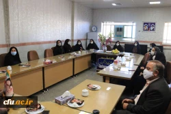 نشست مدیر امور پردیس های دانشگاه فرهنگیان یزد با کارکنان پردیس حضرت فاطمه الزهراء (س) 2