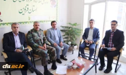 ترویج فرهنگ دفاع مقدس از رسالت های مهم دانشگاه فرهنگیان است. 2